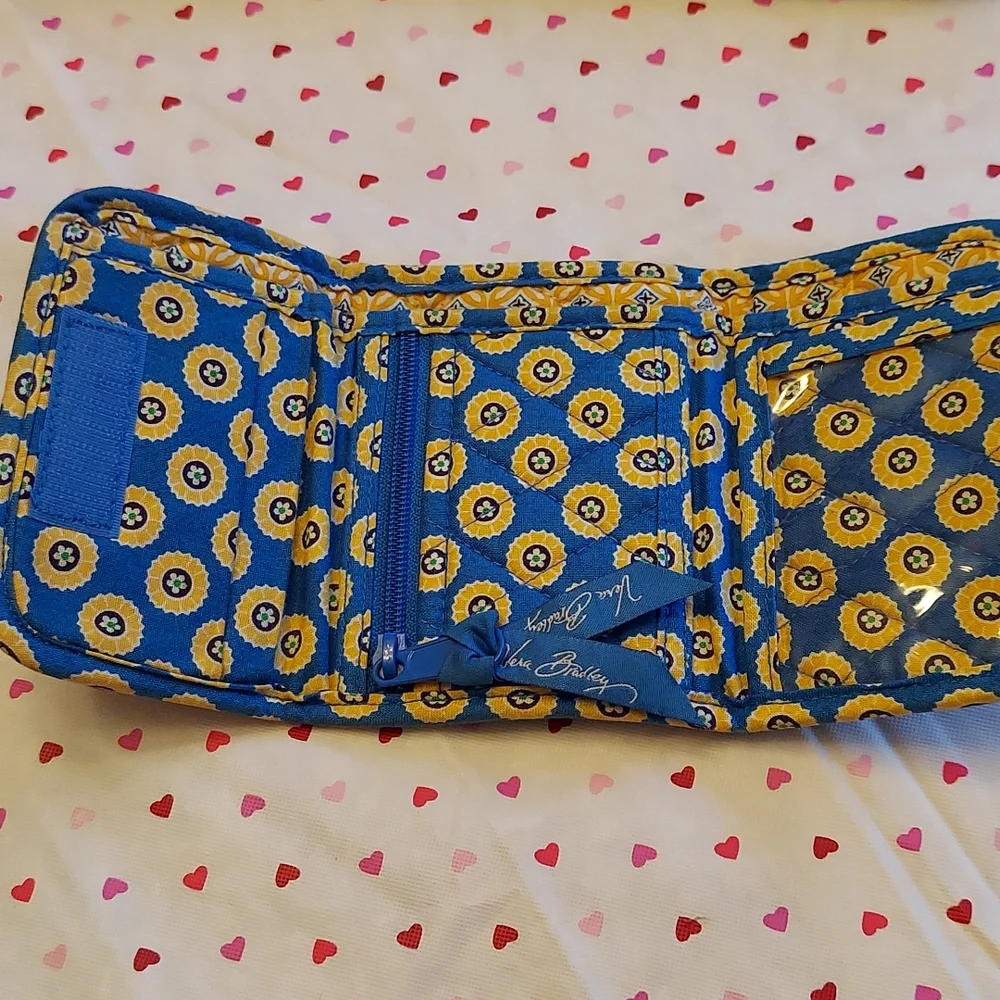 Vera Bradley laptop bag and wallet